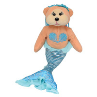 Beanie Kids - Nerissa the Blue Mermaid Bear