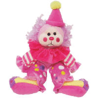 Beanie Kids - Zany the Clown Bear (Discounted - Creased Tag)