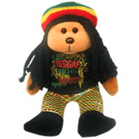 Beanie Kids - Marley the Rasta Bear