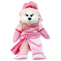 Beanie Kids - Muriel the Bridesmaid Bear