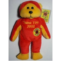 Beanie Kids - Beanie Master - Thank you Master the Bear (Rare - 10th Anniversary Bear)