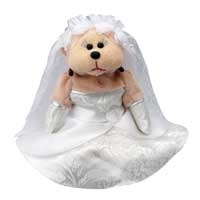 Beanie Kids - Stefanie the Bride Bear