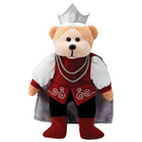 Beanie Kids - Prince Emmanuel the Groom Bear (Discounted - Crown slightly cracked)