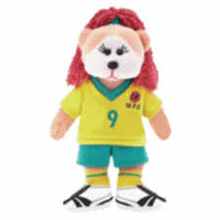 Beanie Kids - Tracy the Soccer Girl Bear (Discounted - small cracks in shoes)