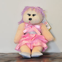 Beanie Kids - Jolie the Pretty in Pink Bear