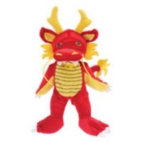 Beanie Kids - Sizzle the Chinese Dragon Bear