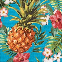 Hawaiian Aloha Pineapple & Flowers Lunch Napkins