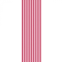 Carnival/Circus Table Runner Red and White Stripes