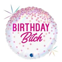 Birthday Bitch 45cm Foil Balloon