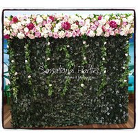 Photo Wall - Green Floral Vine Wall
