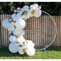 Mesh Hoop 2m ~ Organic Balloon Garland ~ Delivered Locally