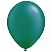 12cm Green Pearl Emerald Latex Balloons (Pkt 100)