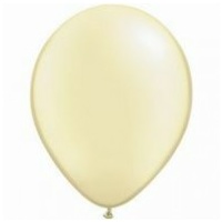 12cm Ivory Pearl Latex Balloons (Pkt 100)