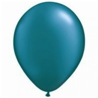 12cm Teal Pearl Latex Balloons (Pkt 100)