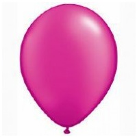 12cm Magenta Pearl Latex Balloons (Pkt 100)