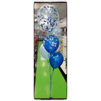 Balloon Arrangement Confetti Style