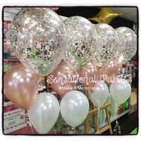 Balloon Arrangement Confetti Bunch