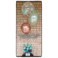 Balloon Arrangement Gumball Bunch Chocolate Hamper