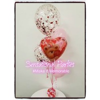 Valentine Heart Balloon Bouquet