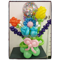 Twisted Balloon Flower Bouquet 