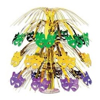 Mardi gra - Cascading Centerpiece